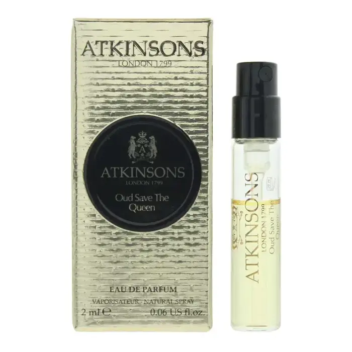 Atkinsons, Oud Save The Queen, Eau De Parfum, For Women, 2 ml *Vial Foto 1