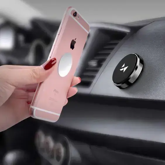 Wozinsky Self-adhesive Magnetic Car Dashboard Mount Black (WMH-02) Photo