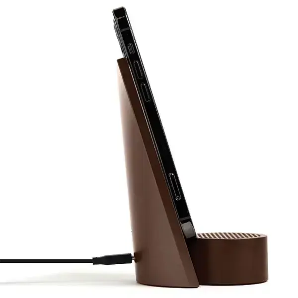 Lexon City Energy Pro 10W Wireless Charger with Bluetooth Speaker bronze LD145BZ Foto 3