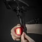 Rockbros Q2S LED Rear Bike Light with Smart Stop System + USB-C - USB-A Cable - Black Фото num