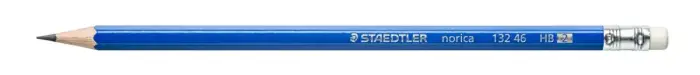 Zīmulis STAEDTLER Norica HB ar dzēšgumiju Foto 6