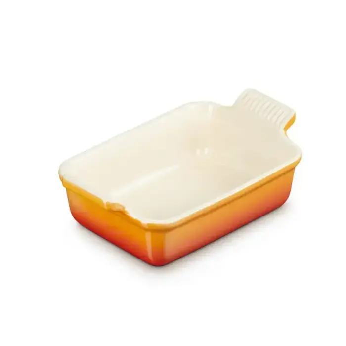 Cepamtrauks taisnstūra Heritage akmens masas 19x14cm / 1,1L oranžs Foto 4