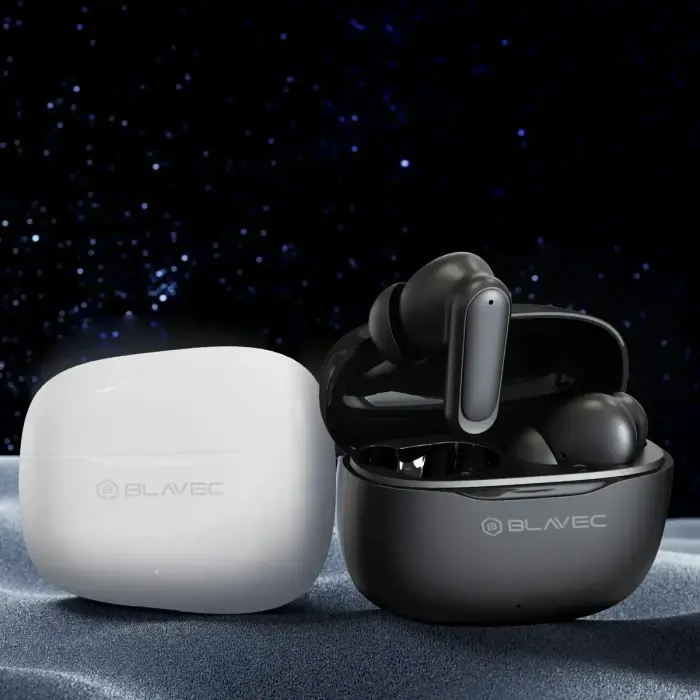 Blavec Bluetooth TWS Earphones BW-08 Speak AI (BW08SA-W) white Foto 13