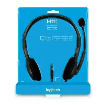 Logitech On-Ear Stereo Headset H111 Foto 2