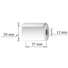 Kases lente TECHNOINFORM 57mm garums 30 m diametrs 50 mm TERMO, 10 gab/iepakojumā (100-05147) Photo