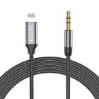 Tech-Protect UltraBoost audio Lightning | mini jack 3.5mm cable 1m - black Photo