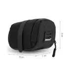 Wozinsky small bicycle saddle bag 0.6 l black (WBB8BK black) Foto 9