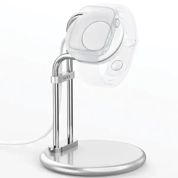SODI Stojak na Apple Watch SAW-300 srebrny|silver Photo