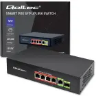 Qoltec FAST Ethernet PoE SWITCH 4x RJ45 PoE 1x RJ45 Uplink 1x SFP | 65W | 1000 Mb Foto 21