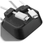 Spigen Magnetic cable holder magnetic cable organizer black Photo