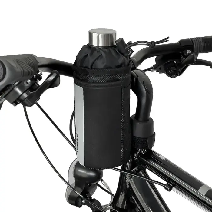 Wozinsky Thermal Bottle Bag for Bike or Scooter 1L Black (WBB29BK) Фото num