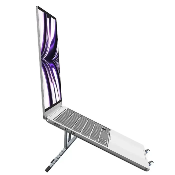 Desk holder for laptop / tablet foldable Forcell F-Grip Fold Stand X Pro gray Foto 4