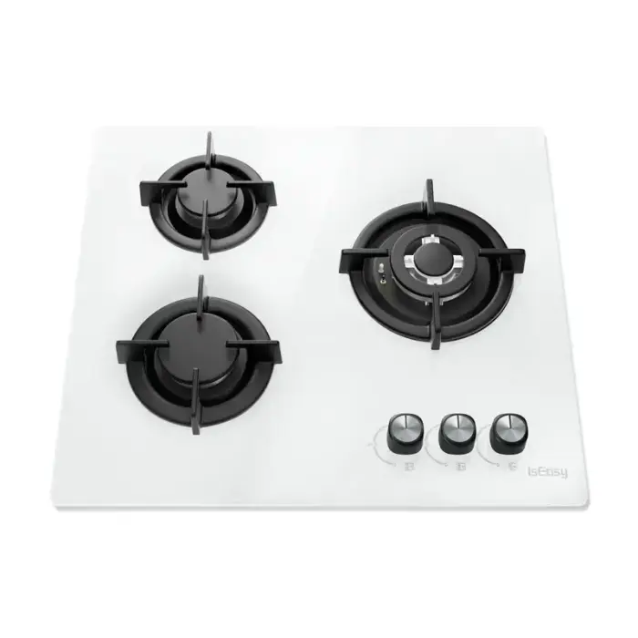 ISEASY MGBG-603 gas hob, 3 burners (white) Фото num