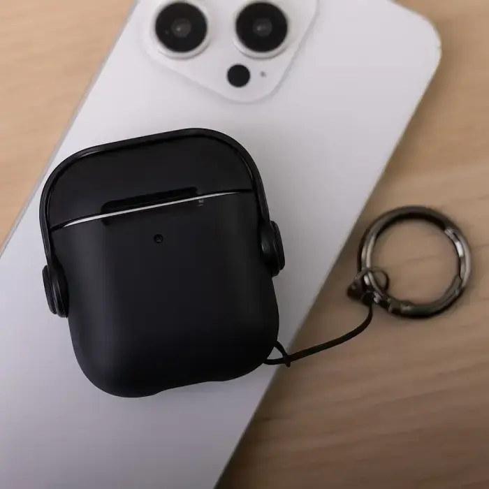 Case for Airpods / Airpods 2 Headset black Photo