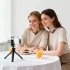 Borofone Lavalier wireless microphone BFK16A Winner Lightning black - 2 pieces Photo