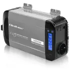 Qoltec Pure Sine Wave Inverter | 12V to 230V | 500/1000W | LCD | USB | USC-C | Compatible with LiFePO4 GEL AGM  Foto 11