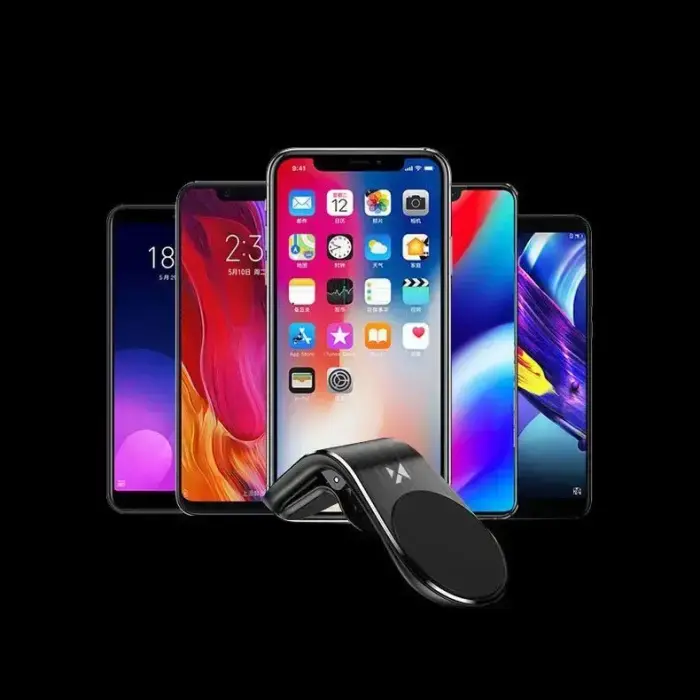 Wozinsky magnetic phone holder on the ventilation grille black (WCH-02) Foto 11