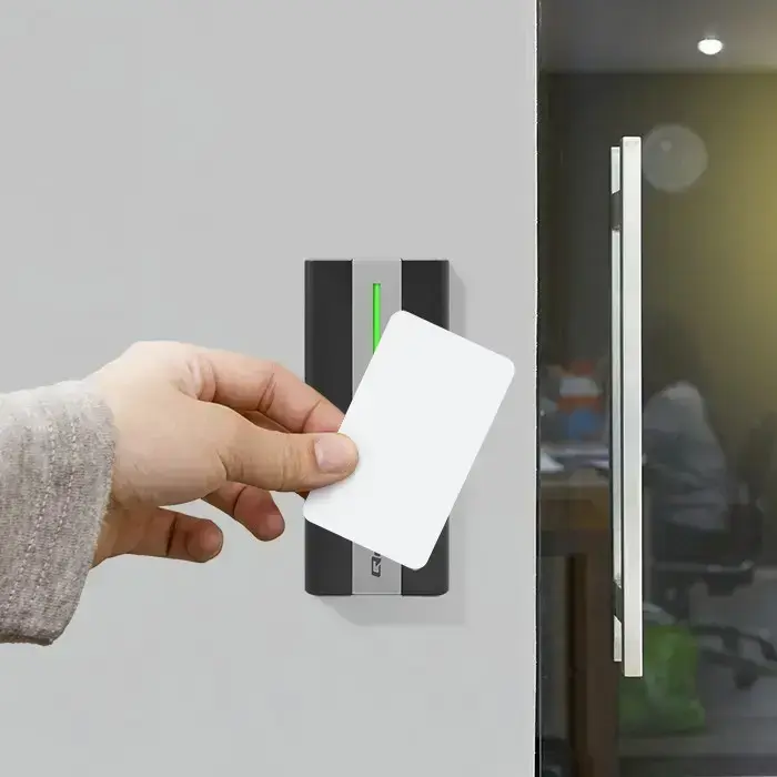Qoltec Proximity RFID card and key fob reader | EM | Mifare | card | key ring | ABS Foto 3