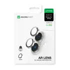 AmazingThing AR Aluminum 2 Lens Glass telefona maciņš iPhone 16, iPhone 16 Plus - balts Foto 4