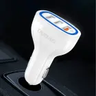 Dudao Car Charger Quick Charge Quick Charge 3.0 QC3.0 2.4A 18W 3x USB Black (R7S black) Фото num