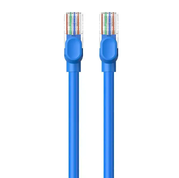 Round Cable Baseus Ethernet RJ45, Cat.6, 0,5m (blue) Photo
