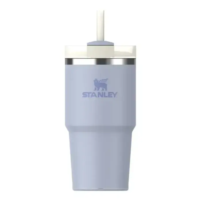 Термокружка с трубочкой The Quencher H2.O FlowState Tumbler 0.59L светло-голубого цвета Фото num
