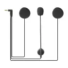 Motorcycle helmet headset with 3.5 mm plug for V6pro+ EJEAS HIFI-M intercom Фото num
