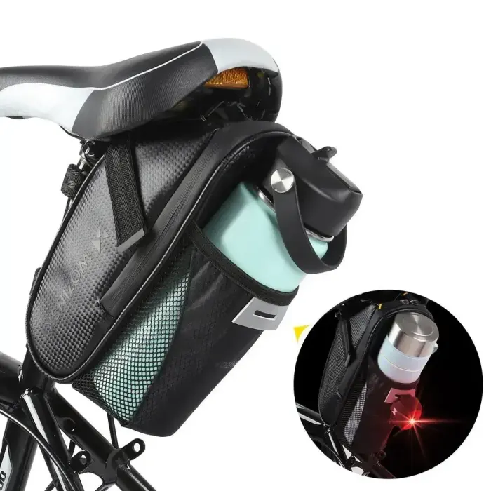 Wozinsky Bicycle Saddle Bag 1.5L Black (WBB20BK) Фото num