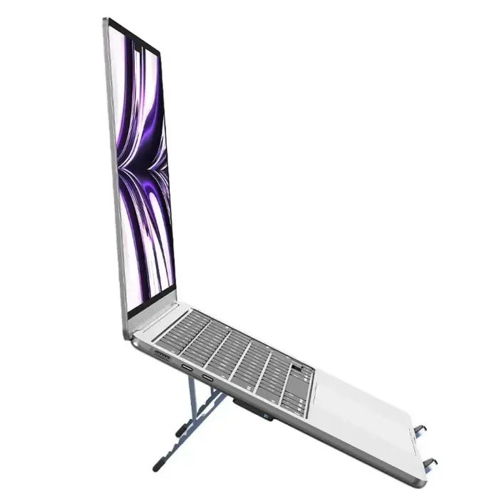 Desk holder for laptop / tablet foldable Forcell F-Grip Fold Stand H Pro gray Foto 6