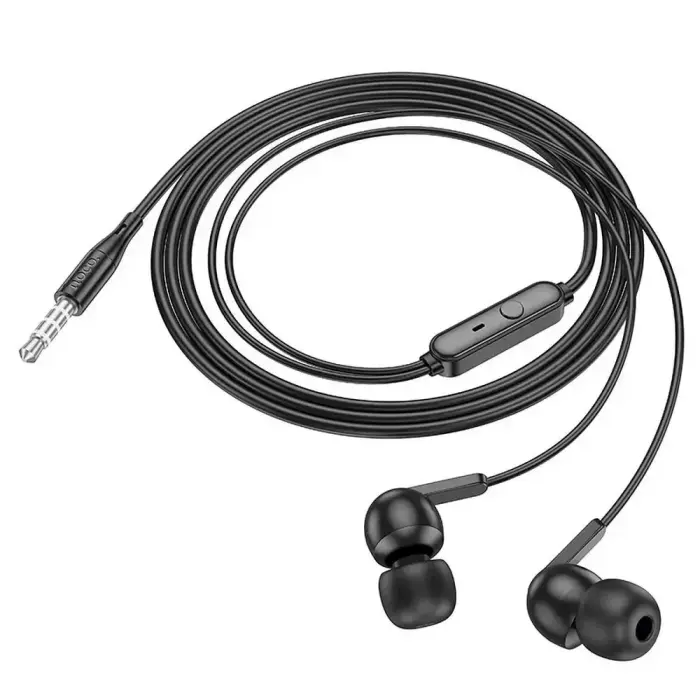 Wire earphones Jack 3,5 mm Hoco M124 white Фото num