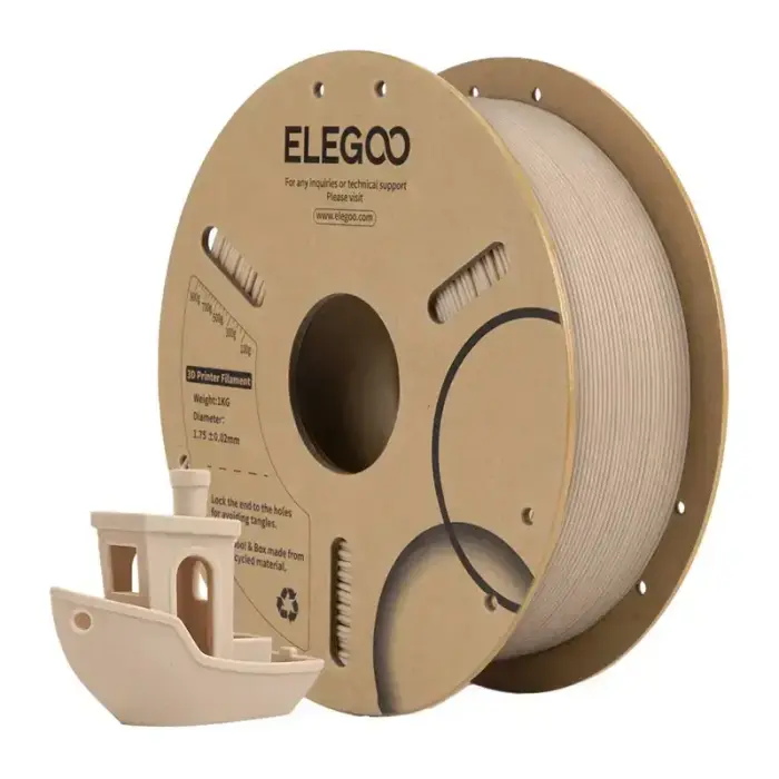 PLA Wood filament (light oak) Photo