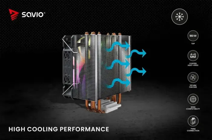 CPU Cooler VORTEC X2 ARGB Photo