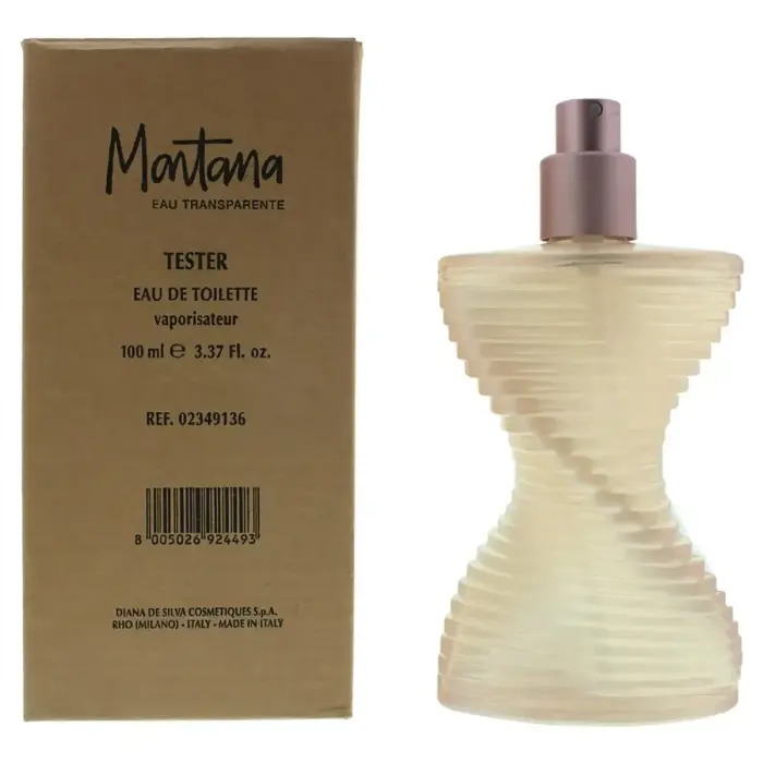 Montana, Eau Transparente, Eau De Toilette, For Women, 100 ml *Tester Фото num