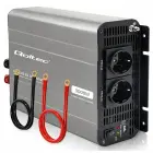 Qoltec MS Wave Voltage Converter | 12V to 230V | 1500/3000W | USB | Compatible with LiFePO4, GEL and AGM batteries Foto 1