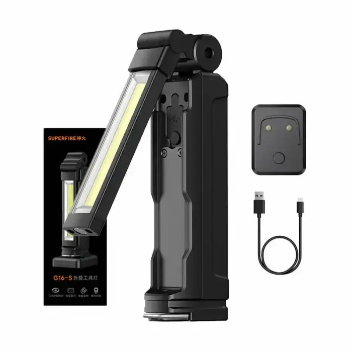 Superfire G16-S multifunction flashlight, 800lm, USB-C Фото num