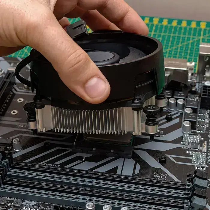 Universal extruded heatsink ribbed | aluminium Foto 6