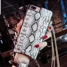 BAG - SNAKE Leather Case - IPHONE XS MAX Pink Photo