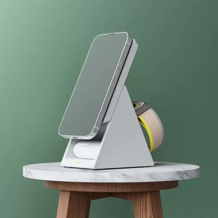 Choetech T600 15W 3in1 induction charging station - white Foto 8