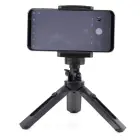 Мини-штатив с держателем телефона крепление selfie stick камеры GoPro держатель черный Фото num