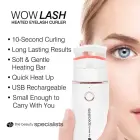 Rio Wowlash Heated Eyelash Curler in White Foto 7