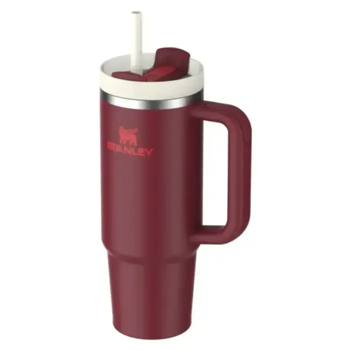 Термокружка с трубочкой The Quencher H2.O FlowState Tumbler 0,89 л, темно-красная Фото num