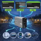 Qoltec MS Wave Voltage Converter | 12V to 230V | 2000/4000W | USB | Compatible with LiFePO4, GEL and AGM batteries Foto 3