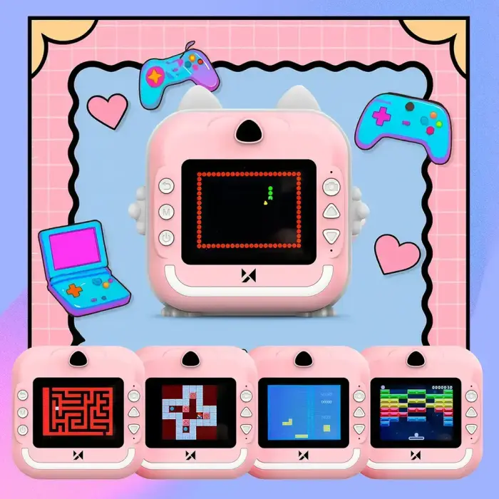 Wozinsky WDT-01 Thermal Printer Camera for Kids - Pink Фото num
