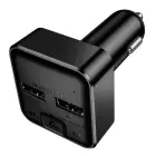 Borofone Transmitter FM BC63 Selecto MP3, Bluetooth - 2xUSB - black Фото num