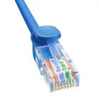 Round Cable Baseus Ethernet RJ45, Cat.6, 0,5m (blue) Photo