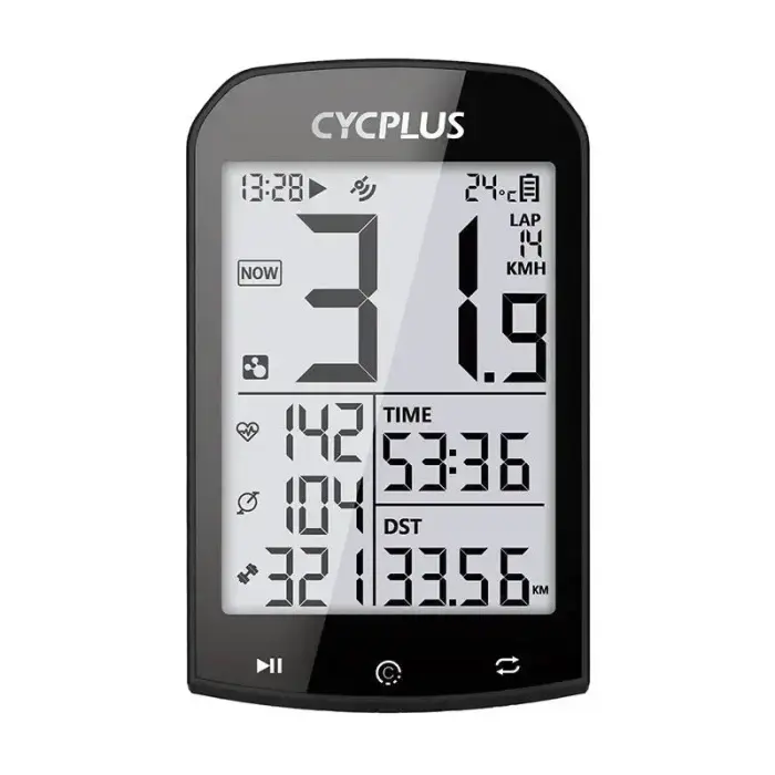 GPS bike computer Cycplus M1 - compatibile with Strava, Trainingpeaks etc. Фото num