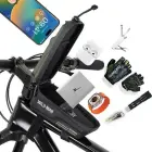 WILDMAN Etui|sakwa na ramę roweru GX200 uchwyt rowerowy czarna|black Foto 5