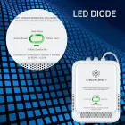 Qoltec Certified Carbon monoxide sensor | CO detector | alarm 85dB | LED Фото num
