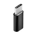 Adapter Micro USB (female) to Type C (male) black Photo