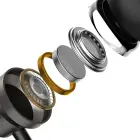 Dudao X10PRO in-ear headphones, wired, 3.5mm mini jack - black Фото num
